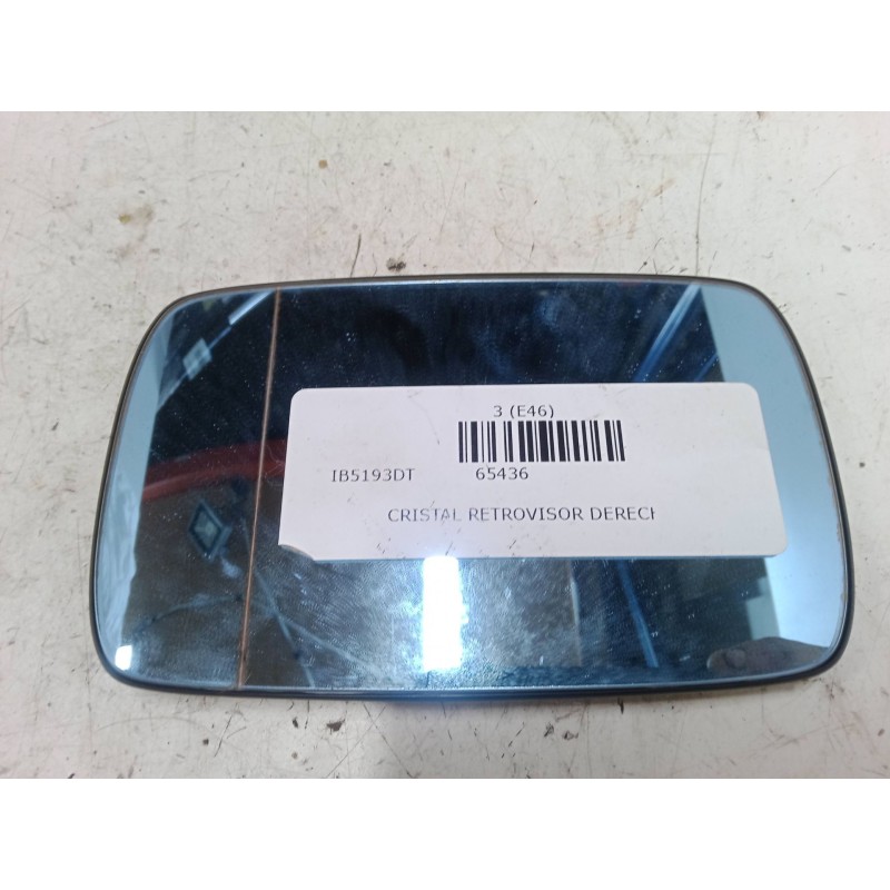 Recambio de cristal retrovisor derecho para bmw 3 (e46) 320 d referencia OEM IAM   