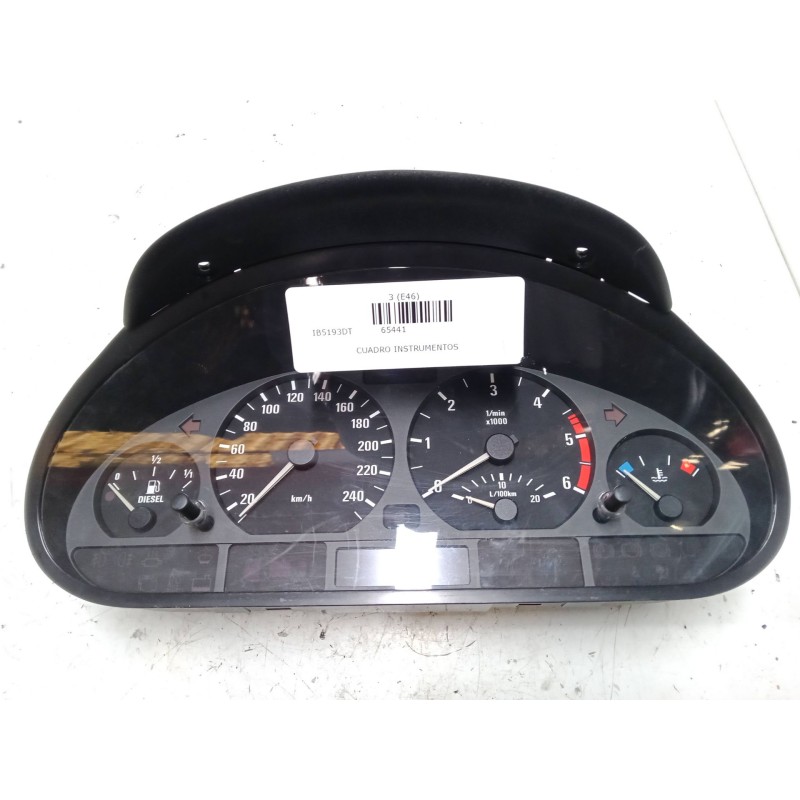 Recambio de cuadro instrumentos para bmw 3 (e46) 320 d referencia OEM IAM 0263606271  