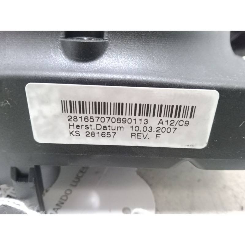 Recambio de mando luces para opel zafira / zafira family b (a05) 1.6 (m75) referencia OEM IAM KS281657   Recambio de mando luces para opel zafira / zafira family b (a05) 1.6 (m75) referencia OEM IAM KS281657