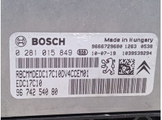 Recambio de centralita motor uce para peugeot 207/207+ (wa_, wc_) 1.4 hdi referencia OEM IAM 9674254080