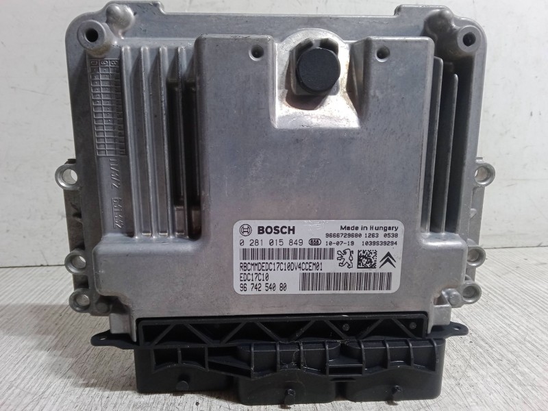 Recambio de centralita motor uce para peugeot 207/207+ (wa_, wc_) 1.4 hdi referencia OEM IAM 9674254080   Recambio de centralita motor uce para peugeot 207/207+ (wa_, wc_) 1.4 hdi referencia OEM IAM 9674254080