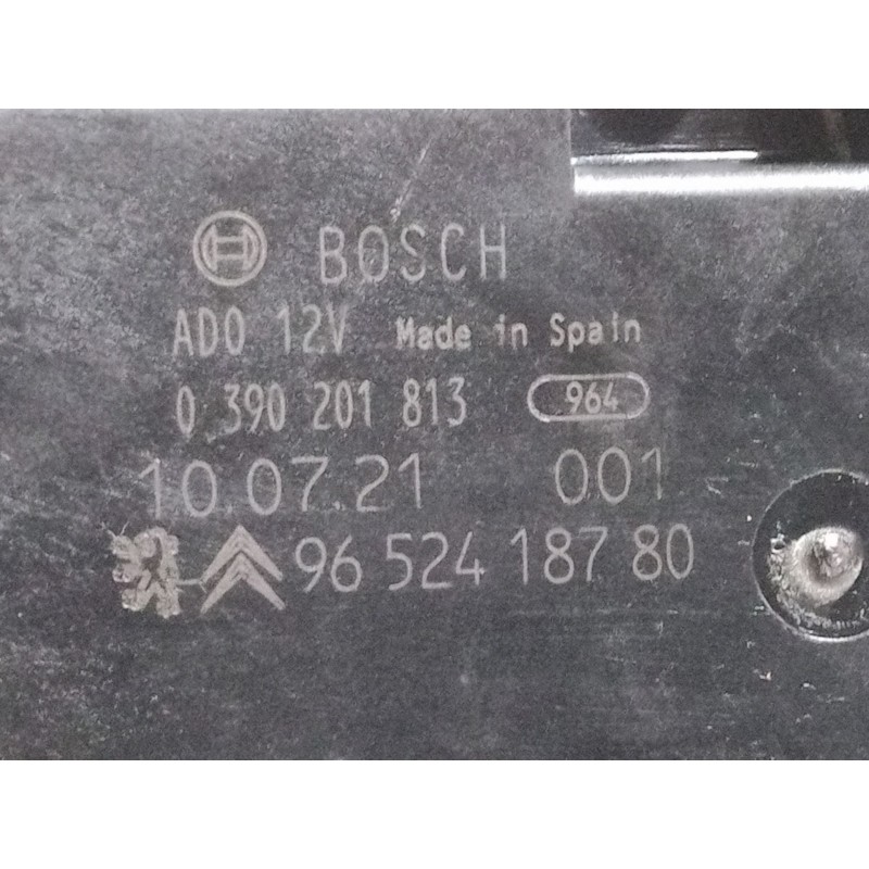 Recambio de motor limpia trasero para peugeot 207/207+ (wa_, wc_) 1.4 hdi referencia OEM IAM 9652418780  