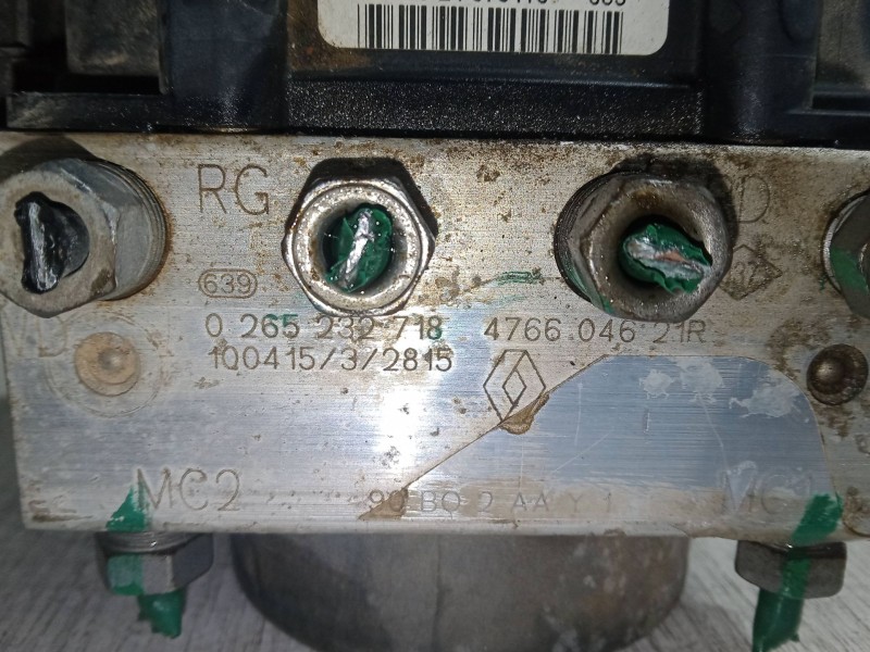 Recambio de abs para dacia sandero 1.2 16v referencia OEM IAM 476604621R  0265232718