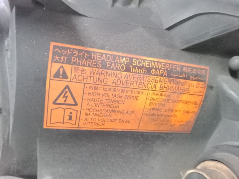 Recambio de faro izquierdo xenon para mitsubishi outlander ii (cw_w) 2.2 di-d referencia OEM IAM    Recambio de faro izquierdo xenon para mitsubishi outlander ii (cw_w) 2.2 di-d referencia OEM IAM