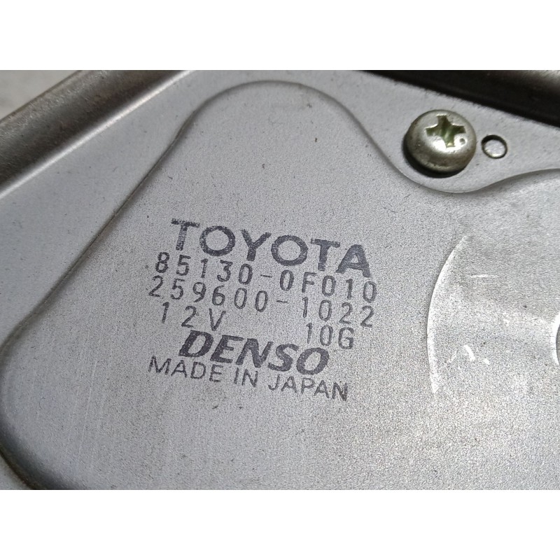 Recambio de motor limpia trasero para toyota corolla verso (zer_, zze12_, r1_) 2.2 d-4d (aur10_) referencia OEM IAM 85130-0F010 