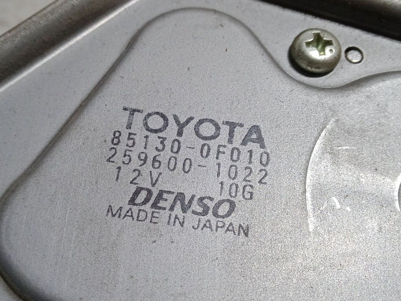 Recambio de motor limpia trasero para toyota corolla verso (zer_, zze12_, r1_) 2.2 d-4d (aur10_) referencia OEM IAM 85130-0F010 