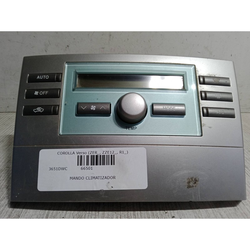 Recambio de mando climatizador para toyota corolla verso (zer_, zze12_, r1_) 2.2 d-4d (aur10_) referencia OEM IAM 55900-0F030  