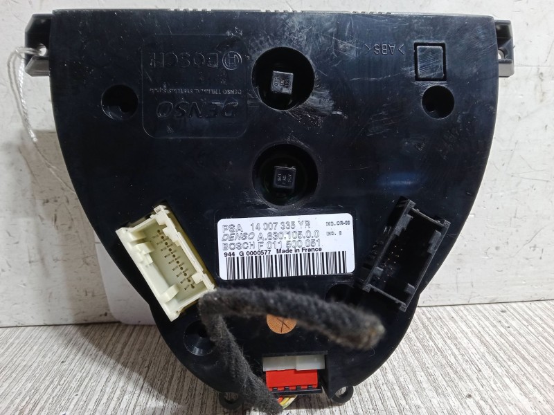 Recambio de mando climatizador para citroën c8 (ea_, eb_) 2.0 hdi referencia OEM IAM 14007335YR   Recambio de mando climatizador para citroën c8 (ea_, eb_) 2.0 hdi referencia OEM IAM 14007335YR