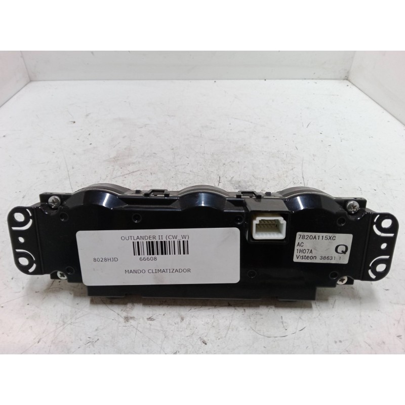 Recambio de mando climatizador para mitsubishi outlander ii (cw_w) 2.2 di-d referencia OEM IAM 7820A115XC  