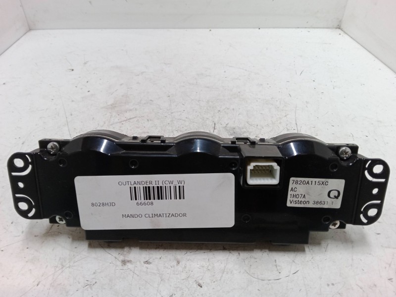 Recambio de mando climatizador para mitsubishi outlander ii (cw_w) 2.2 di-d referencia OEM IAM 7820A115XC   Recambio de mando climatizador para mitsubishi outlander ii (cw_w) 2.2 di-d referencia OEM IAM 7820A115XC