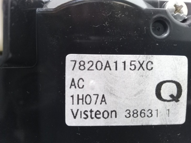 Recambio de mando climatizador para mitsubishi outlander ii (cw_w) 2.2 di-d referencia OEM IAM 7820A115XC   Recambio de mando climatizador para mitsubishi outlander ii (cw_w) 2.2 di-d referencia OEM IAM 7820A115XC