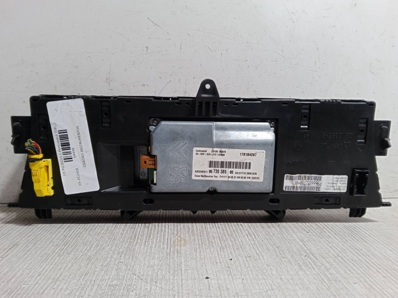 Recambio de cuadro instrumentos para citroën c4 picasso i monospace (ud_) 1.6 hdi referencia OEM IAM 9673538580  