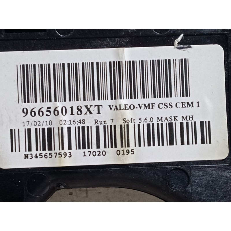 Recambio de mando luces para citroën c4 picasso i monospace (ud_) 1.6 hdi referencia OEM IAM 96656018XT  