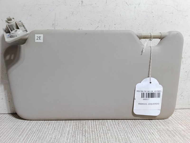 Recambio de parasol izquierdo para nissan micra iv (k13k, k13kk) 1.2 referencia OEM IAM   