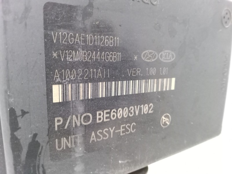 Recambio de abs para kia rio iv (yb, sc, fb) 1.0 t-gdi 100 referencia OEM IAM 58920H8200  BE6003V102