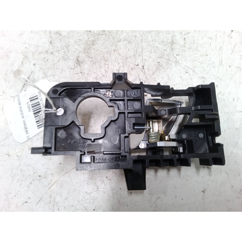 Recambio de maneta interior puerta trasera izquierda para kia rio iv (yb, sc, fb) 1.0 t-gdi 100 referencia OEM IAM   