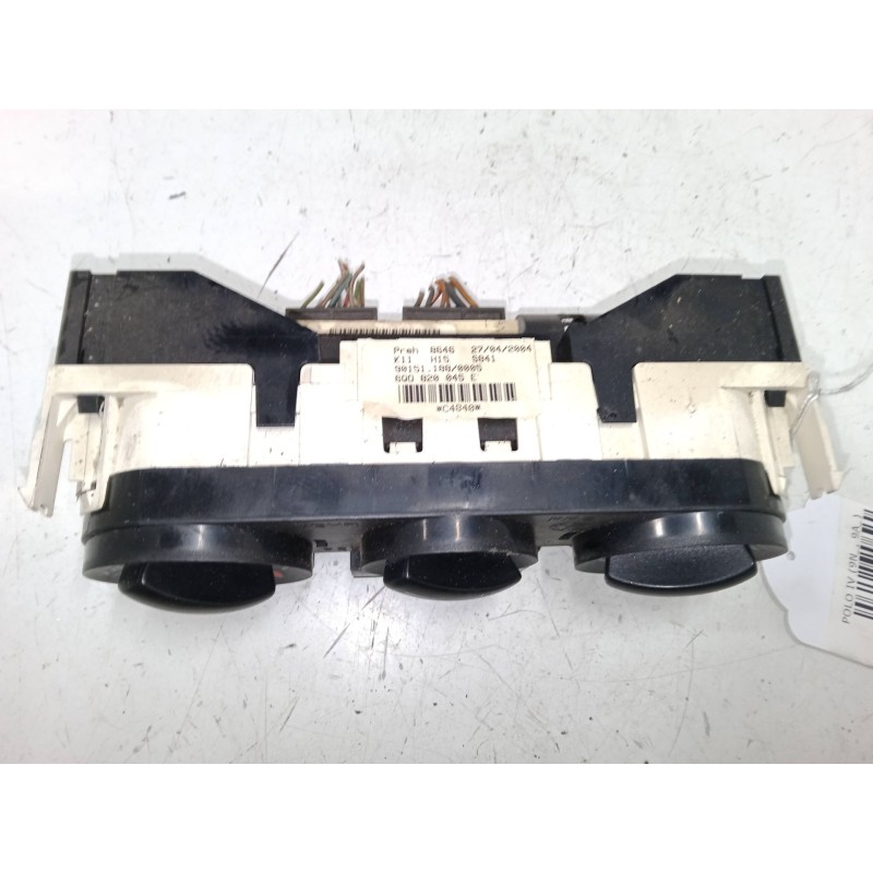 Recambio de mando calefaccion / a/a para volkswagen polo iv (9n_, 9a_) 1.4 tdi referencia OEM IAM 6Q0820045E  