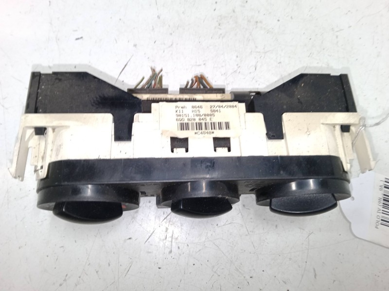 Recambio de mando calefaccion / a/a para volkswagen polo iv (9n_, 9a_) 1.4 tdi referencia OEM IAM 6Q0820045E  