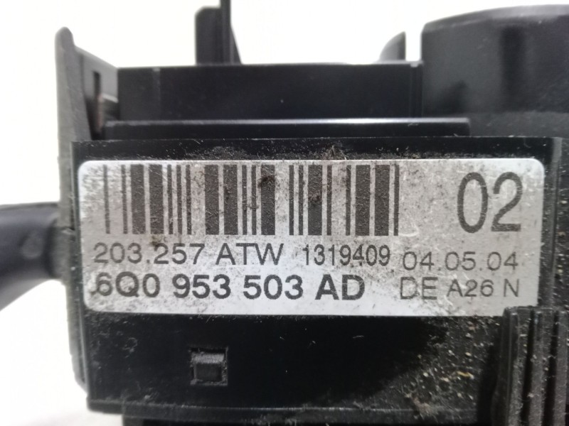 Recambio de mando luces para volkswagen polo iv (9n_, 9a_) 1.4 tdi referencia OEM IAM 6Q0953503AD  