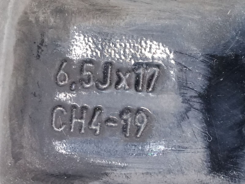 Recambio de llanta aluminio 17´´ para citroën c4 cactus 1.2 thp 110 referencia OEM IAM   