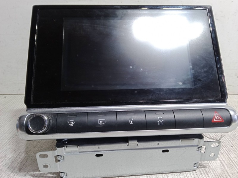 Recambio de pantalla para citroën c4 cactus 1.2 thp 110 referencia OEM IAM 98010025ZD07  