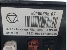 Recambio de pantalla para citroën c4 cactus 1.2 thp 110 referencia OEM IAM 98010025ZD07   2