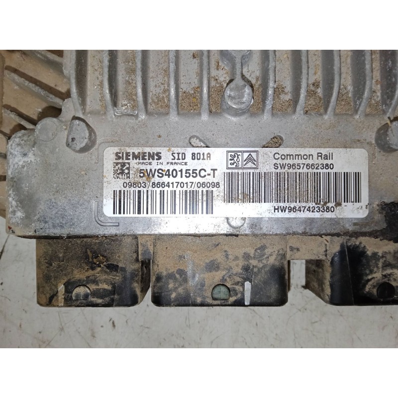 Recambio de centralita motor uce para peugeot partner furgoneta/monovolumen (5_, g_) 2.0 hdi referencia OEM IAM SW9657662380   Recambio de centralita motor uce para peugeot partner furgoneta/monovolumen (5_, g_) 2.0 hdi referencia OEM IAM SW9657662380