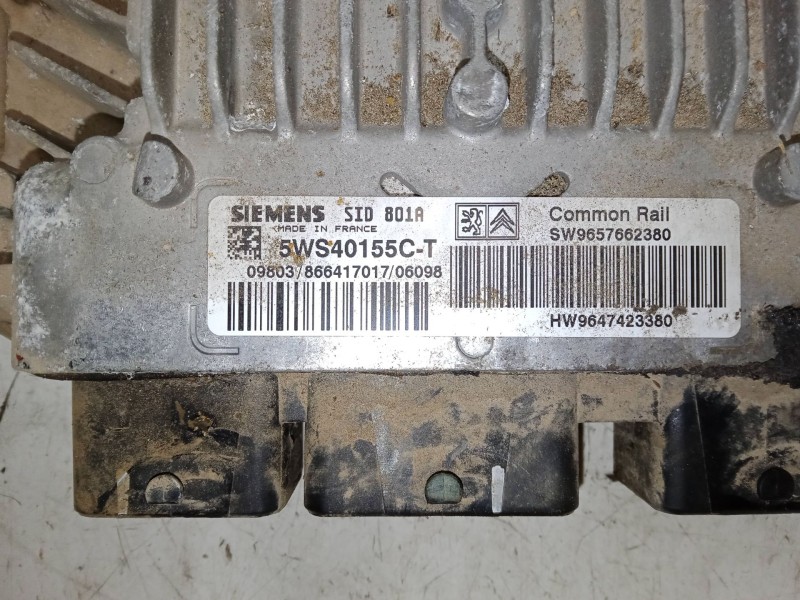Recambio de centralita motor uce para peugeot partner furgoneta/monovolumen (5_, g_) 2.0 hdi referencia OEM IAM SW9657662380   Recambio de centralita motor uce para peugeot partner furgoneta/monovolumen (5_, g_) 2.0 hdi referencia OEM IAM SW9657662380