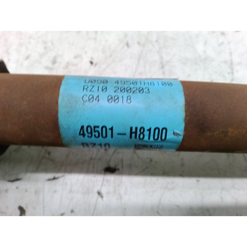 Recambio de transmision delantera derecha para kia rio iv (yb, sc, fb) 1.0 t-gdi 100 referencia OEM IAM 49501H8100  