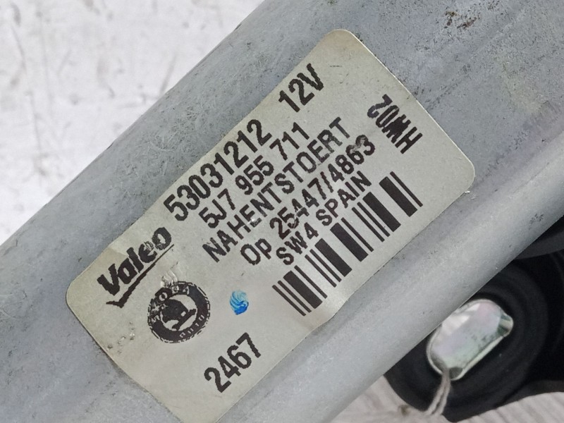 Recambio de motor limpia trasero para skoda roomster (5j7) 1.4 tdi referencia OEM IAM 5J7955711   Recambio de motor limpia trasero para skoda roomster (5j7) 1.4 tdi referencia OEM IAM 5J7955711