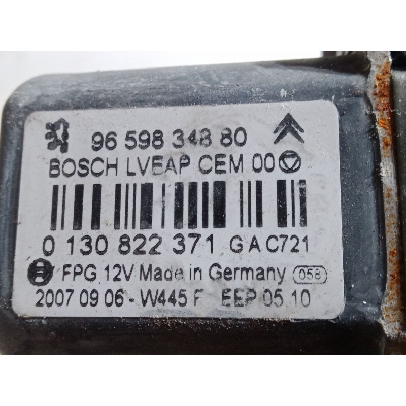 Recambio de elevalunas electrico trasero izquierdo para peugeot 308 i (4a_, 4c_) 1.6 16v referencia OEM IAM 9659834880  