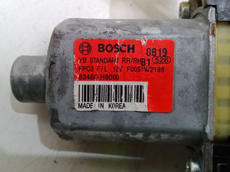 Recambio de elevalunas electrico trasero derecho para kia rio iv (yb, sc, fb) 1.0 t-gdi 100 referencia OEM IAM   