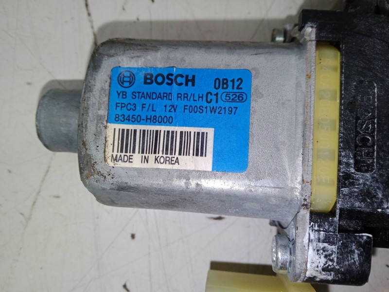 Recambio de elevalunas electrico trasero izquierdo para kia rio iv (yb, sc, fb) 1.0 t-gdi 100 referencia OEM IAM   