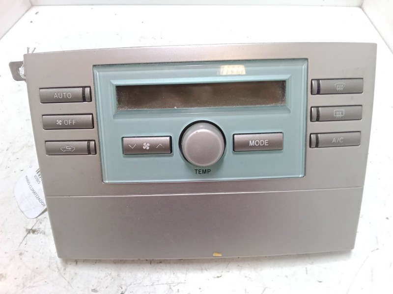 Recambio de mando climatizador para toyota corolla verso (zer_, zze12_, r1_) 2.0 d-4d (cur10_) referencia OEM IAM   