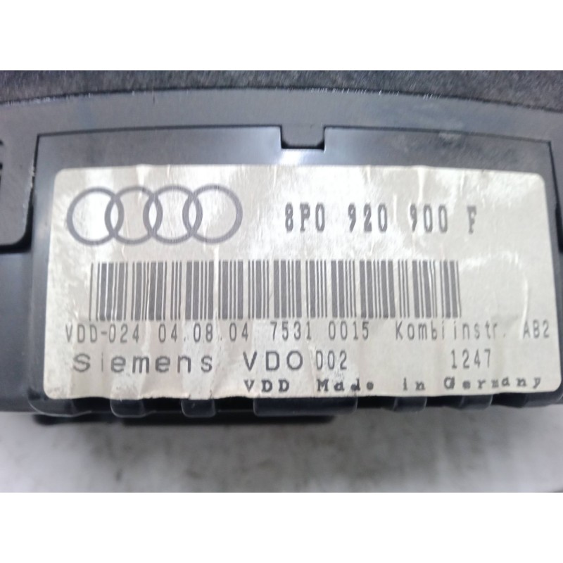 Recambio de cuadro instrumentos para audi a3 (8p1) 2.0 tdi 16v referencia OEM IAM   