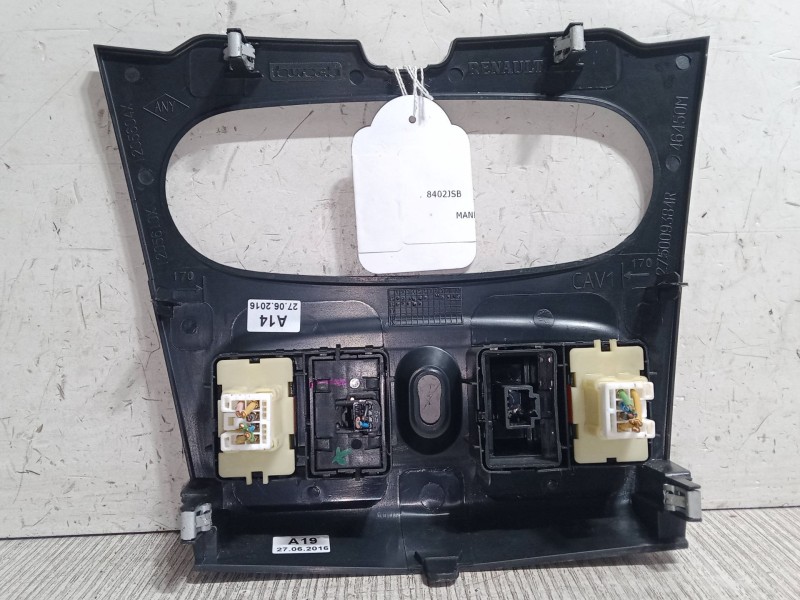 Recambio de mando elevalunas central para dacia sandero ii tce 90 (b8m1, b8ma) referencia OEM IAM   