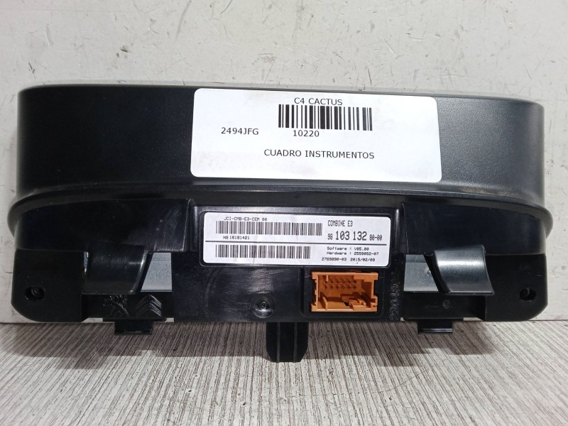 Recambio de cuadro instrumentos para citroën c4 cactus 1.2 vti 82 referencia OEM IAM    Recambio de cuadro instrumentos para citroën c4 cactus 1.2 vti 82 referencia OEM IAM