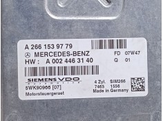 Recambio de centralita motor uce para mercedes-benz clase a (w169) a 150 (169.031, 169.331) referencia OEM IAM A2661539779  