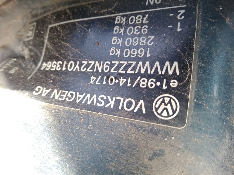 volkswagen polo iv (9n_, 9a_) del año 2001