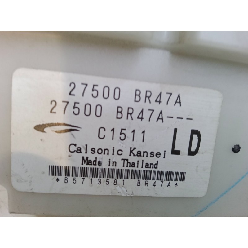 Recambio de mando climatizador para nissan qashqai / qashqai +2 i (j10, nj10, jj10e) 2.0 dci referencia OEM IAM 27500BR47A  