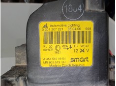 Recambio de faro izquierdo para smart forfour (454) 1.1 (454.033) referencia OEM IAM    2