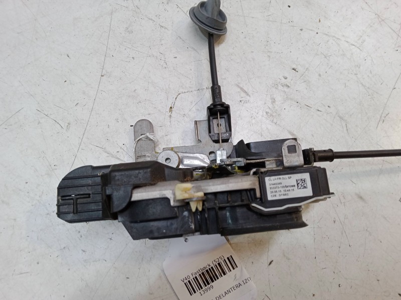 Recambio de cerradura puerta delantera izquierda para volvo v40 hatchback (525) d2 referencia OEM IAM 933373109  31440389