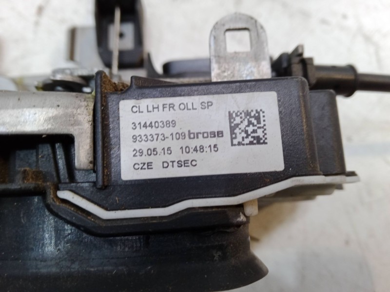 Recambio de cerradura puerta delantera izquierda para volvo v40 hatchback (525) d2 referencia OEM IAM 933373109  31440389