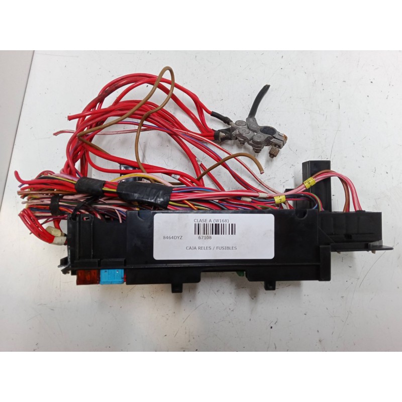 Recambio de caja reles / fusibles para mercedes-benz clase a (w168) a 160 (168.033, 168.133) referencia OEM IAM   