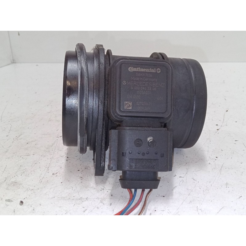 Recambio de caudalimetro para mercedes-benz clase a (w169) a 180 cdi (169.007, 169.307) referencia OEM IAM A0000943348  5WK97026 Recambio de caudalimetro para mercedes-benz clase a (w169) a 180 cdi (169.007, 169.307) referencia OEM IAM A0000943348  5WK97026