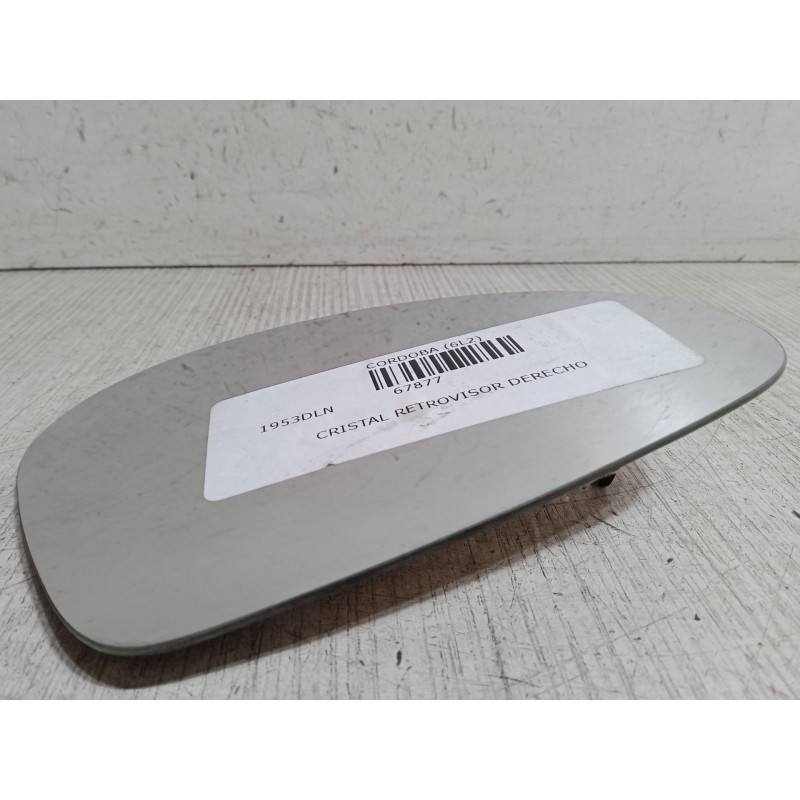 Recambio de cristal retrovisor derecho para seat cordoba (6l2) 1.4 16v referencia OEM IAM   