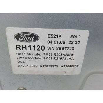 ELEVALUNAS ELECTRICO DELANTERO DERECHO 7M51R203A28BB 