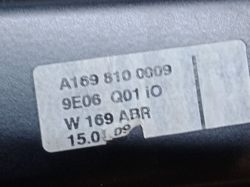 Recambio de bandeja trasera para mercedes-benz clase a (w169) a 180 cdi (169.007, 169.307) referencia OEM IAM A1698100009   Recambio de bandeja trasera para mercedes-benz clase a (w169) a 180 cdi (169.007, 169.307) referencia OEM IAM A1698100009