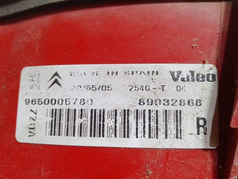 Recambio de piloto trasero derecho para citroën xsara picasso (n68) 2.0 hdi referencia OEM IAM   