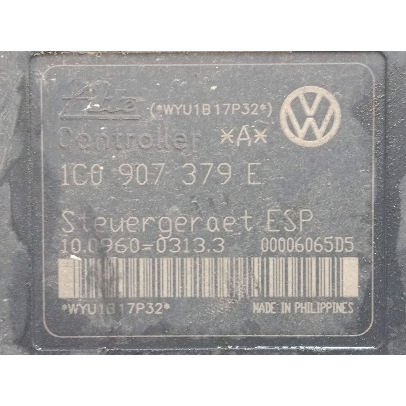 Recambio de abs para volkswagen golf iv (1j1) 1.9 tdi referencia OEM IAM 1C0907379E   Recambio de abs para volkswagen golf iv (1j1) 1.9 tdi referencia OEM IAM 1C0907379E